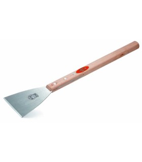 ESPATULA RASCADOR INOX FUERTE 100mm M/LARGO 400mm