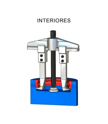 EXTRACTOR FORZA 2 PATAS LARGAS 185X175