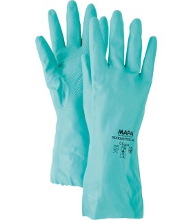 GUANTES LARGO DESTREZA NITRILO T8