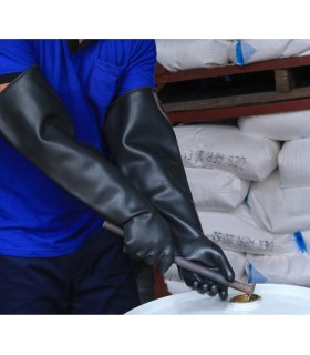 PAR GUANTE LATEX GRUESO CHORRO ARENA T10