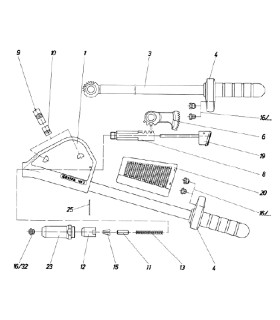 CASQUILLO CABEZA ACERO P/REMACHADORA HN2 Y PH2 (Nº 23)