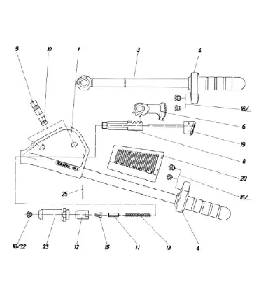 CASQUILLO CABEZA ACERO P/REMACHADORA HN2 Y PH2 (Nº 23)