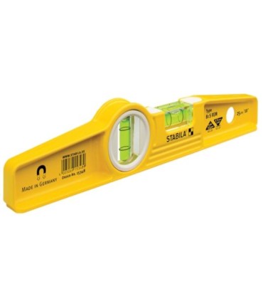 NIVEL AGUA STABILA 81SM/250 mm. CON IMAN. TORPEDO