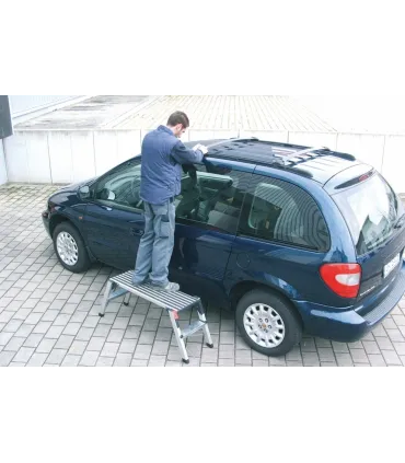 PLATAFORMA TRABAJO ALUMINIO ALTO 450 x LARGO 1000