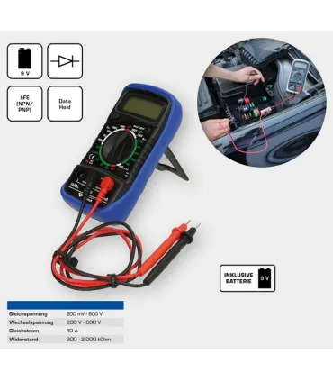 TESTER DIGITAL MULTIFUN.2003/MAS830 CAT.II 500V