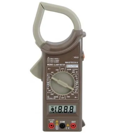 TESTER+PINZA AMPERIMETRICA DIGITAL MS266 cat.II 600V