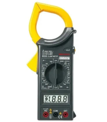 TESTER+PINZA AMPERIMETRICA DIGITAL MS266 cat.II 600V