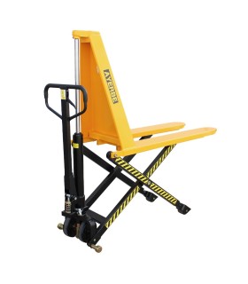 TRANSPALETA TIJERA MANUAL 1000KG ELEVACION 800mm HORQUILLA  540/680x1150