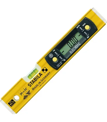 NIVEL INCLINOMETRO DIGITAL 300MM. MIDE GRADOS Y %.