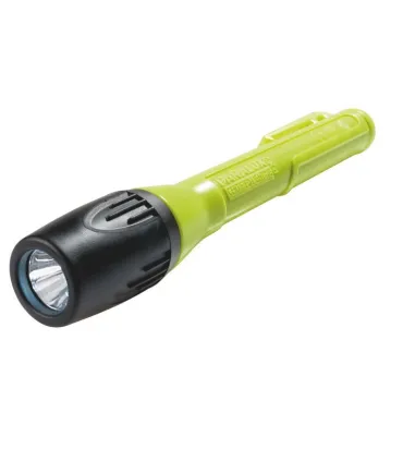 LINTERNA LED BL.C/PULSADOR ATEX AMARILLA ( PX2 ) 2AAA
