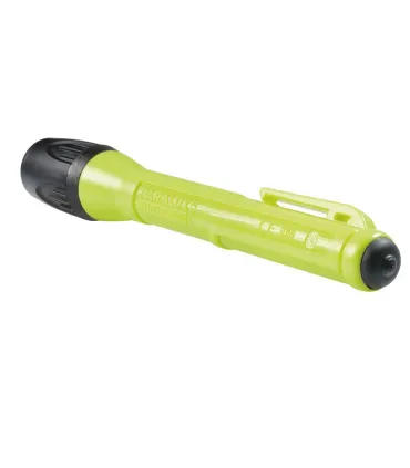 LINTERNA LED BL.C/PULSADOR ATEX AMARILLA ( PX2 ) 2AAA