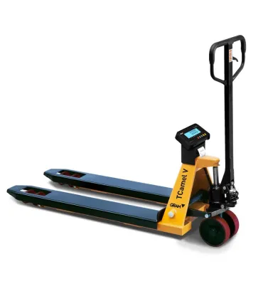 TRANSPALETA PESADORA DIGITAL 2000KG