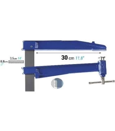 GATO PIHER C/LARGO K-600mm (Alcance 300mm)