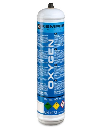 CARTUCHO OXIGENO 110 lit 165 bar ROSCA M10x100