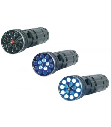 LINTERNA INSPECCION 3 USOS: ULTRAVIOLETA + LUZ LED + LASER