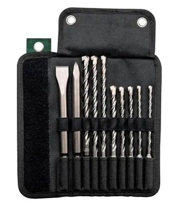 JUEGO BROCAS Y CINCELES SDS-PLUS 10pcs METABO 31690