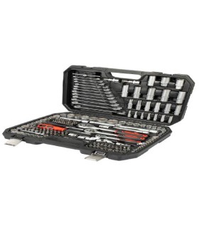 JGO. VASOS 1/2+3/8+1/4 DE 216piezas RATIO