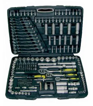 JGO. VASOS 1/2+3/8+1/4 DE 216piezas RATIO