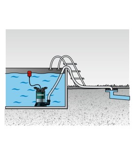 BOMBA SUMER. AGUA LIMPIA METABO 0,6bar 6600L/H 450W TPF6600SN