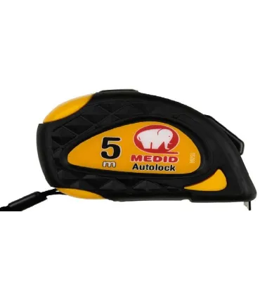 FLEXOMETRO MEDID 5M x25mm AUTO FRENO. LECTURA 2 CARAS