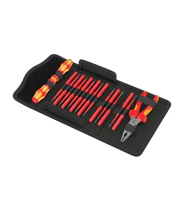 KIT WERA ELECTRICISTAS 15 PIEZAS, 15 DESTORNILLADORES+ALICATE KNIPEX MULTI