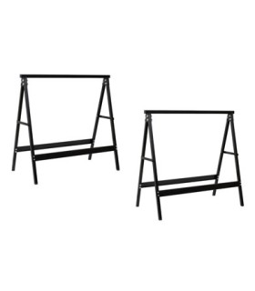 PAREJA 2 CABALLETES METALICO 780x400 ALTO 740MM