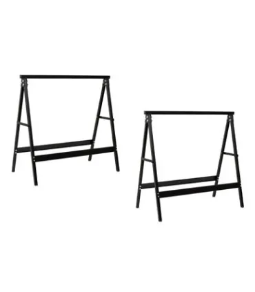 PAREJA 2 CABALLETES METALICO 780x400 ALTO 740MM