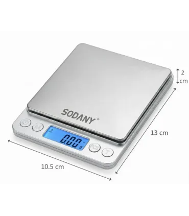 BALANZA ELECTRONICA 500 Gramos PRECISIÓN 0,10 Gramos