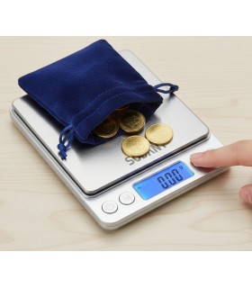 BALANZA ELECTRONICA 500 Gramos PRECISIÓN 0,10 Gramos