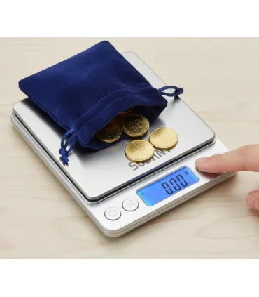BALANZA ELECTRONICA 500 Gramos PRECISIÓN 0,10 Gramos