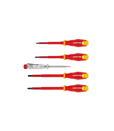 JUEGO 4 DESTORNILLADORES 1000V + BUSCAPOLOS S.EGO