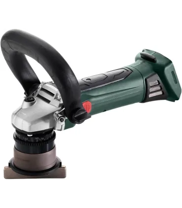BISELADORA METALES METABO KFM18LTX CON 2 BATERIAS 5,5Ah. MÁX.45º-3MM