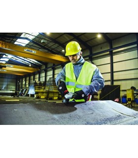 BISELADORA METALES METABO KFM18LTX CON 2 BATERIAS 5,5Ah. MÁX.45º-3MM