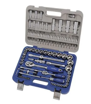 JUEGO VASOS IRIMO 1/2" CON LLAVES MIXTAS 33 PIEZAS