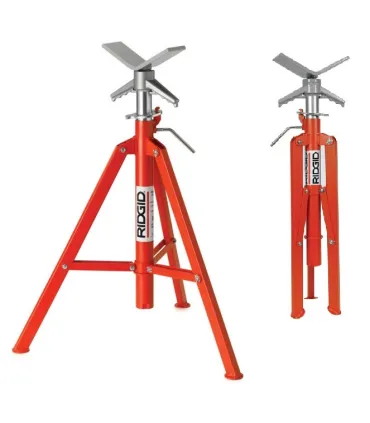 PIE APOYO PLEGABLE, BASE EN "V"  710-1320mm 1.134kg