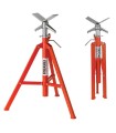 PIE APOYO PLEGABLE, BASE EN "V"  710-1320mm 1.134kg