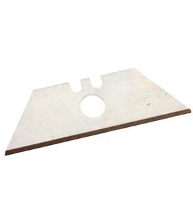 PAQ. 10 CUCHILLA P/CUTER MINI 61 X 19mm CON AGUJERO CENTRAL