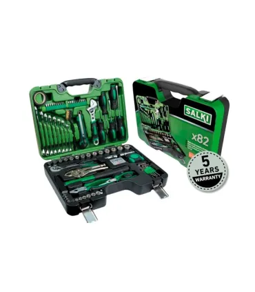 MALETA 82 HERRAMIENTAS COMBINADA SALKI