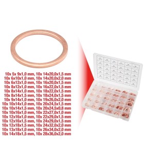 ESTUCHE ARAND.COBRE  300 pcs. 5-28mm KS