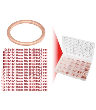 ESTUCHE ARAND.COBRE  300 pcs. 5-28mm KS