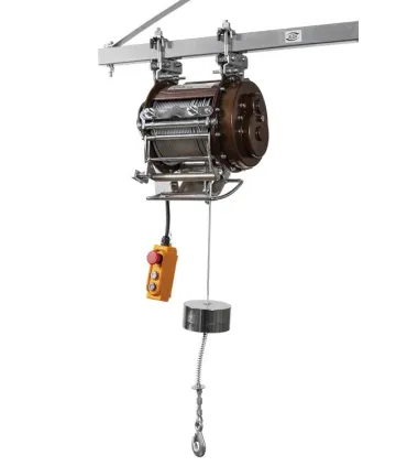 POLIPASTO CABLE ELECTRICO 250/500KG 38/19METROS