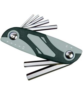 J. LLAVES ALLEN NAVAJA 7 PIEZAS 2,5-10mm