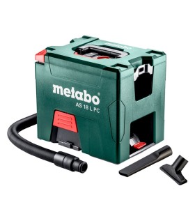 ASPIRADOR BAT. METABO AS 18 L PC 18 V (SIN BATERIA, SIN CARGADOR)