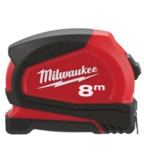 FLEXOMETRO MILWAKEE-PRO 8Mx25mm C/FRENO