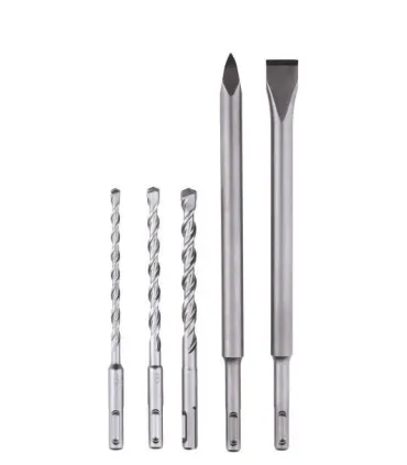 JUEGO BROCAS Y CINCELES SDS-PLUS METABO 5 PZAS 30477