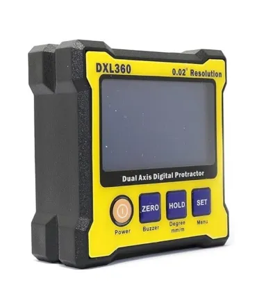 NIVEL INCLINOMETRO DIGITAL 2 EJES ALTA PRECISION 0,02º