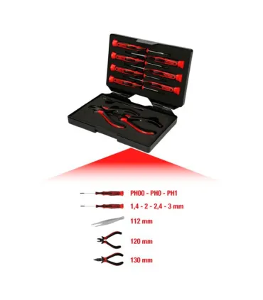 J. DESTORN+ALICATES PRECISION 10pcs KS 500.7180