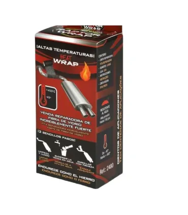 ROLLO CINTA REPARACION CHIMENEA 50mm x2Mt