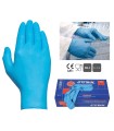 CAJA 100 GUANTES NITRILO SIN POLVO AZUL ECO TM 571