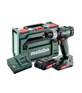 SET TALADRO BAT. PERCUTOR 18V METABO 2 BAT 2,0AH SB18L